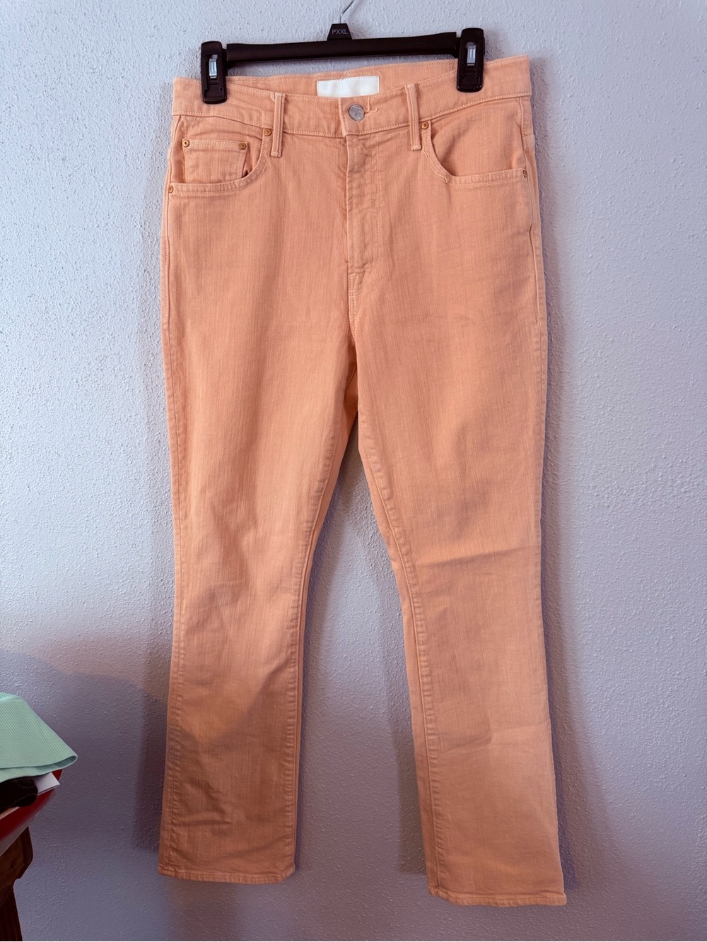 (30) Mother Women's Peach Straight-Leg Jeans